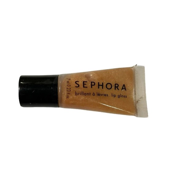 Sephora Brilliant Shine Lip Gloss Desert Gold 0.23 Fl Oz New - Picture 1 of 3
